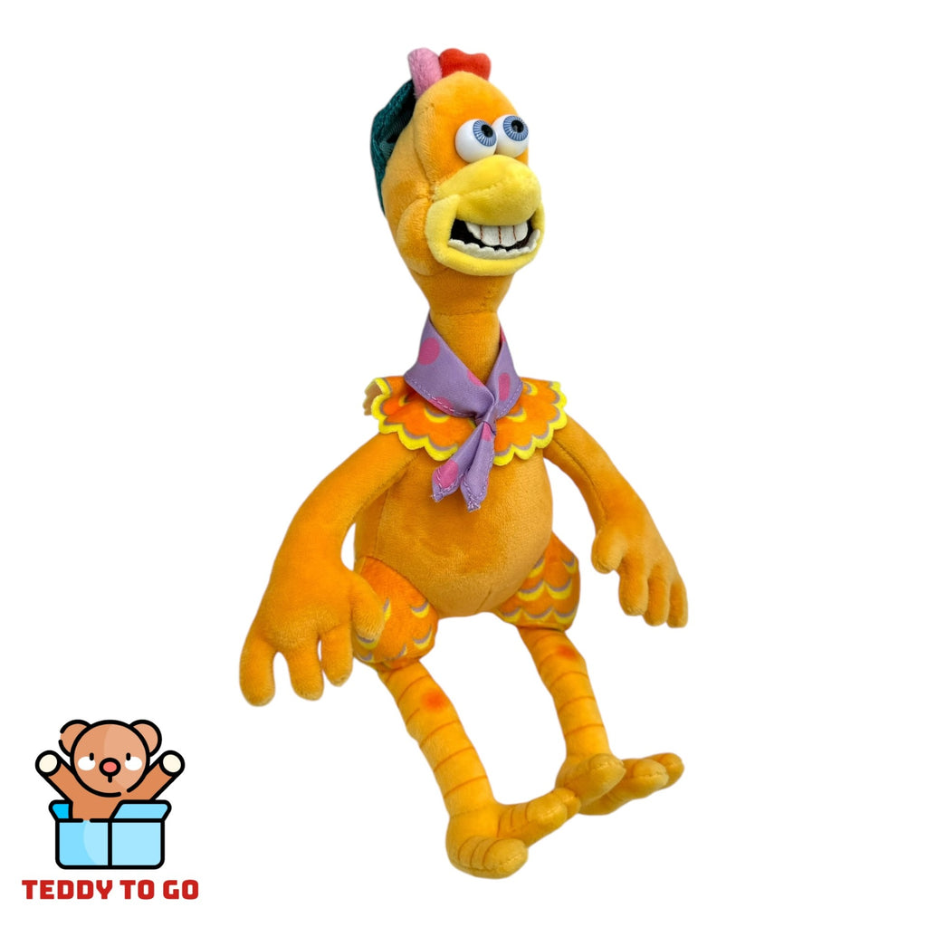 Chicken Run Molly knuffel zijaanzicht