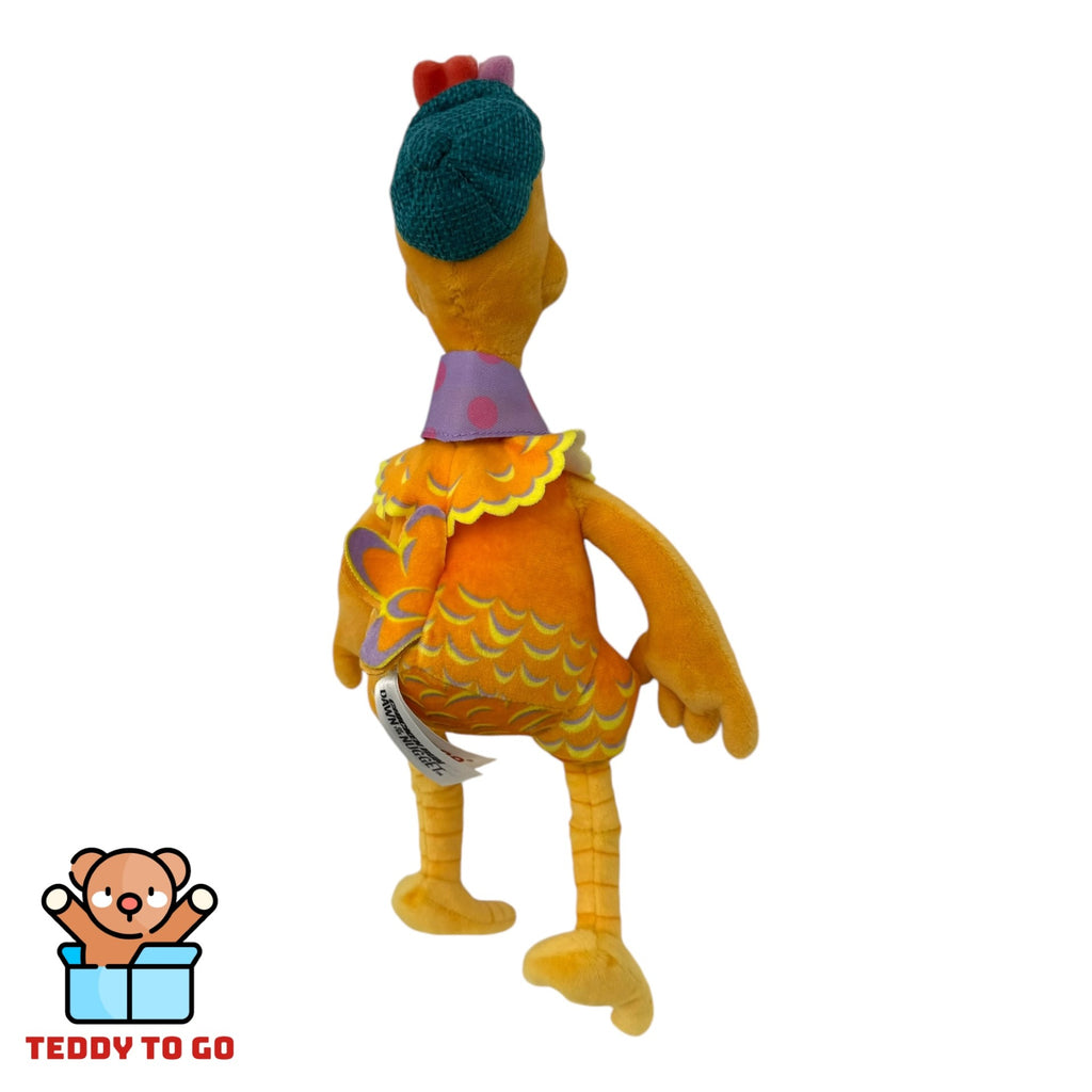 Chicken Run Molly knuffel achterkant