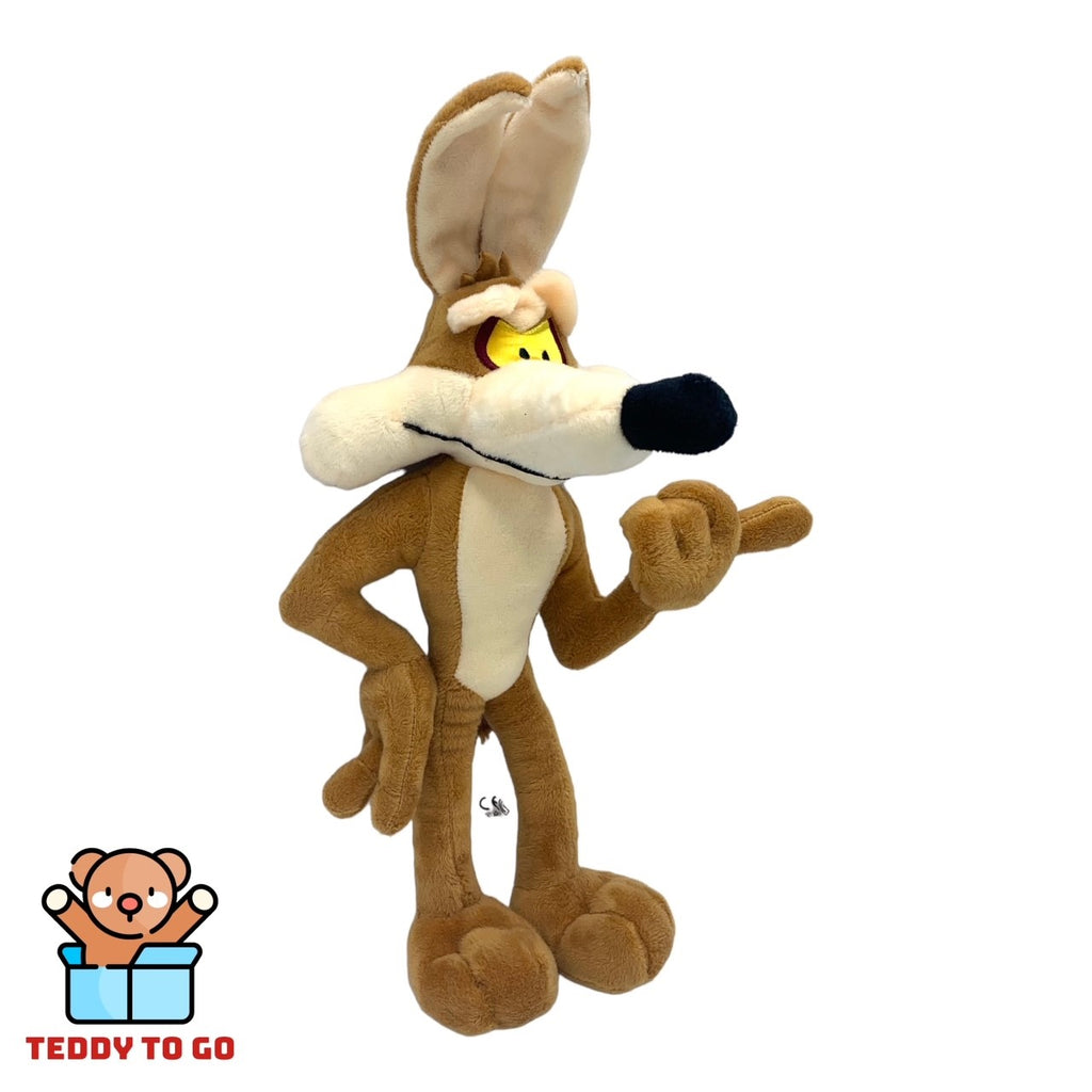 Looney Tunes Coyote knuffel zijaanzicht