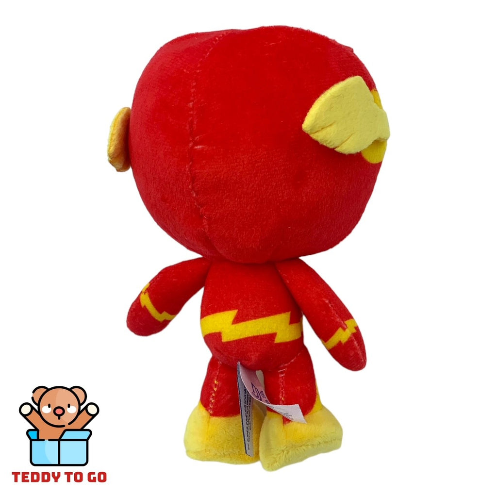 DC The Flash knuffel achterkant