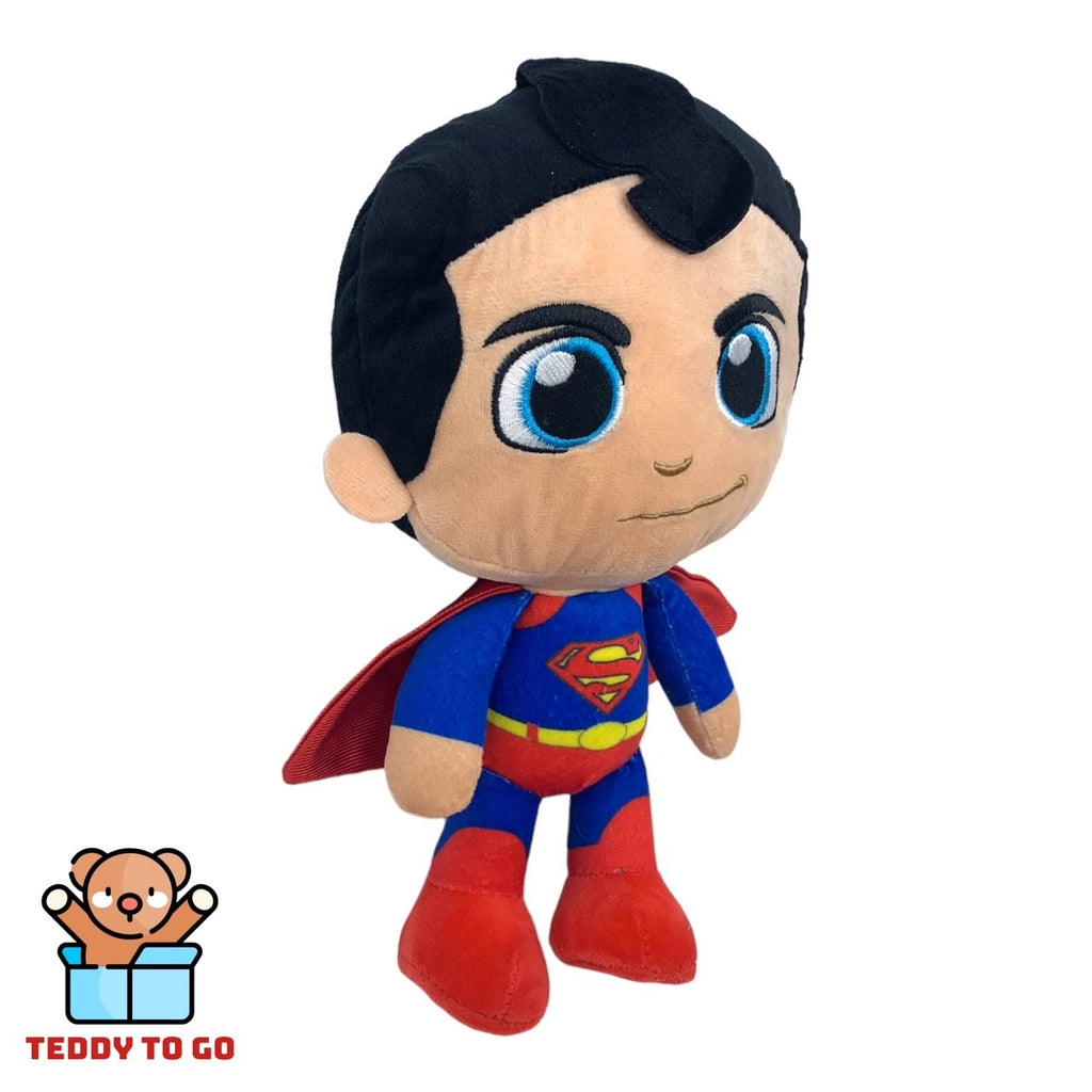 DC Superman knuffel zijaanzicht