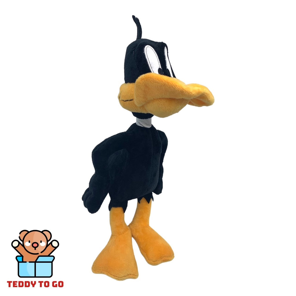 Looney Tunes Daffy Duck knuffel zijaanzicht