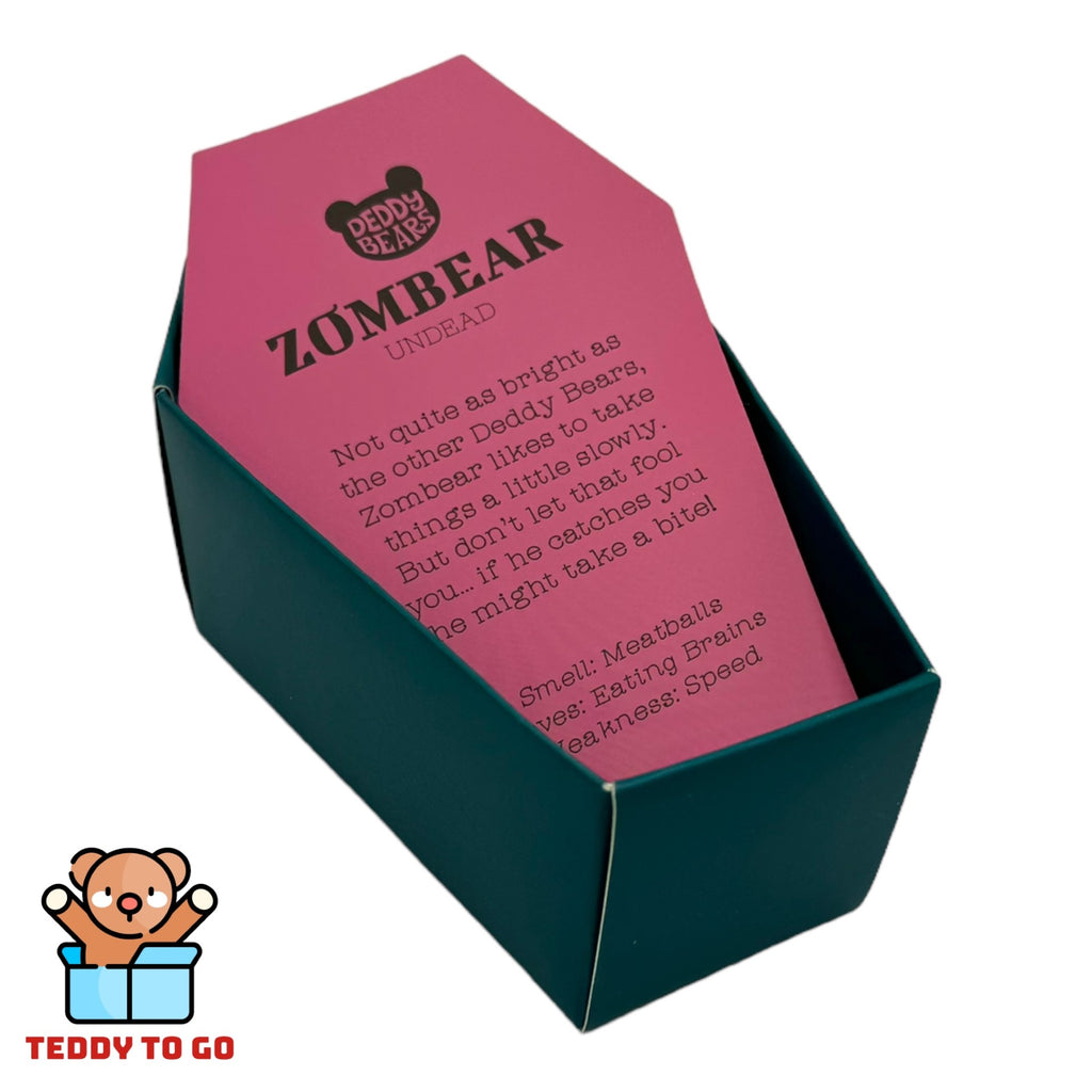 Deddy Bears Zombear knuffel in doos