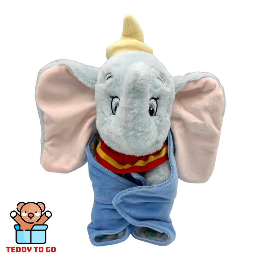 Disney Dumbo met dekentje knuffel voorkant