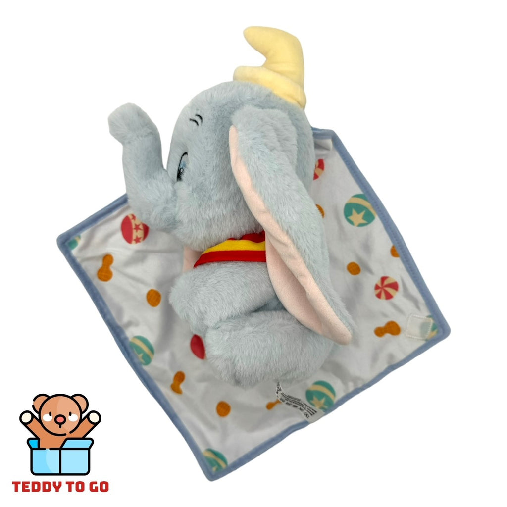Disney Dumbo met dekentje knuffel zijkant
