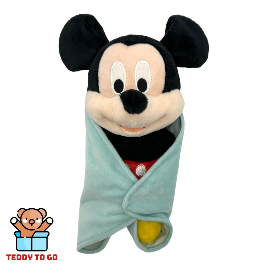 Disney Mickey Mouse met dekentje knuffel voorkant