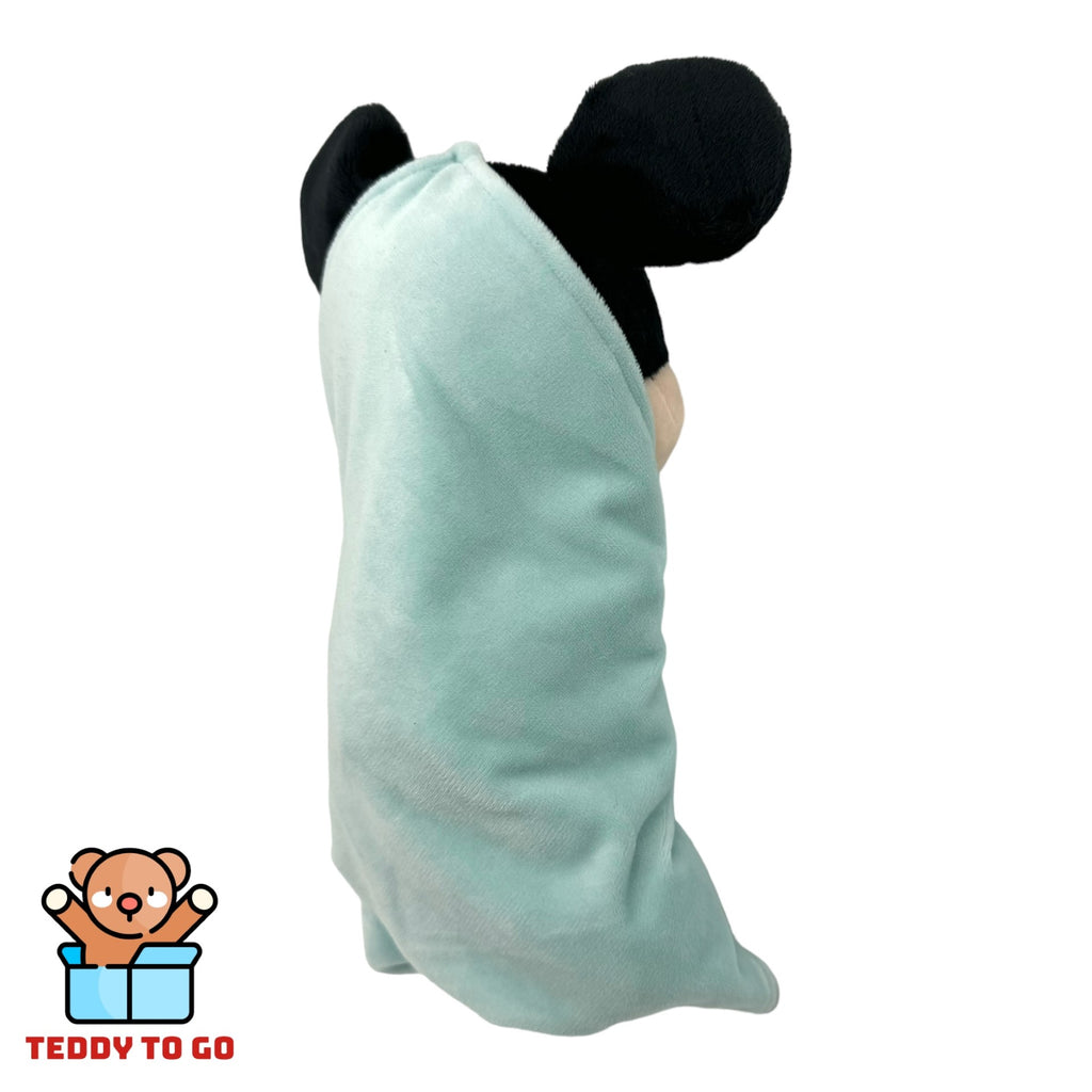Disney Mickey Mouse met dekentje knuffel achterkant