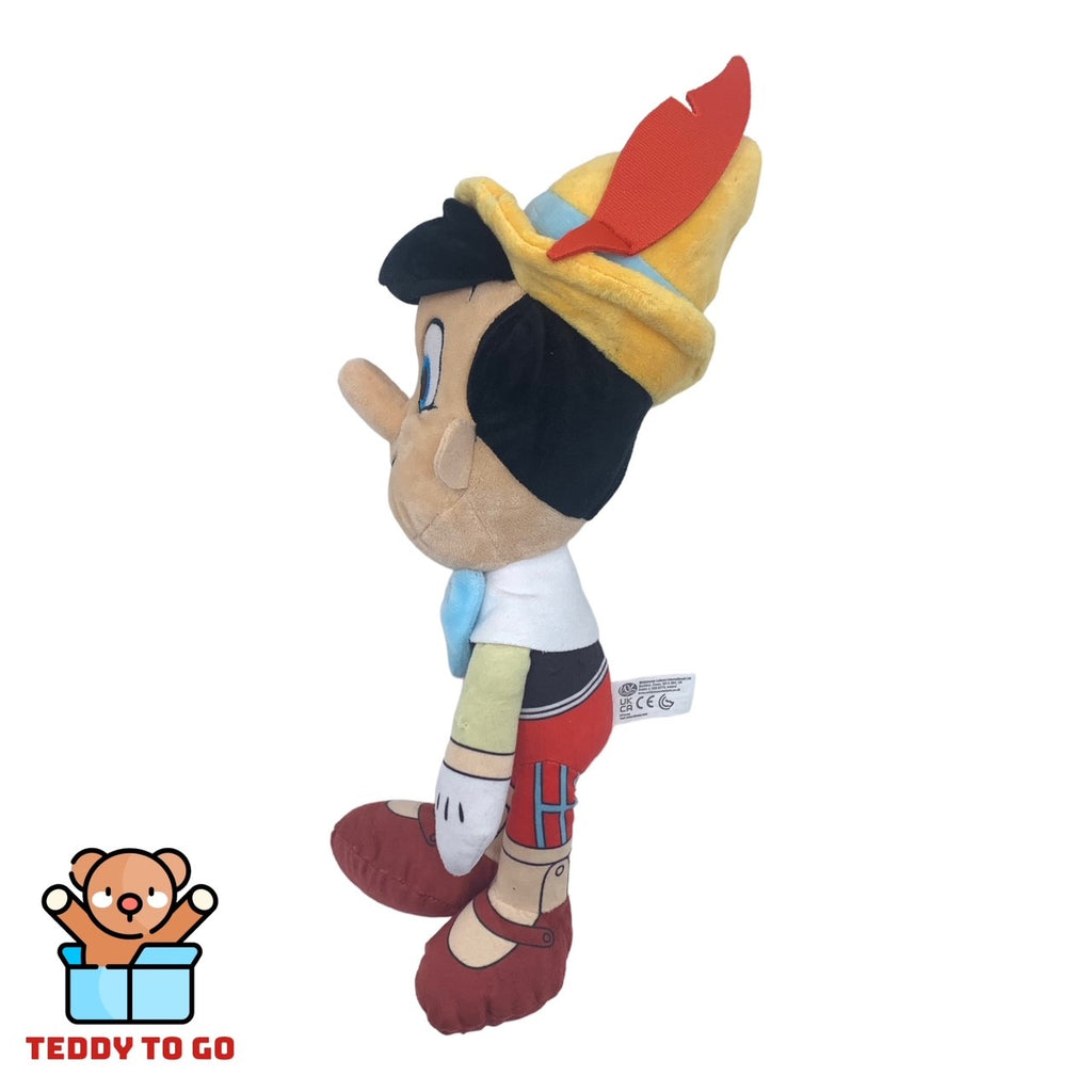 Disney Pinokkio knuffel zijkant