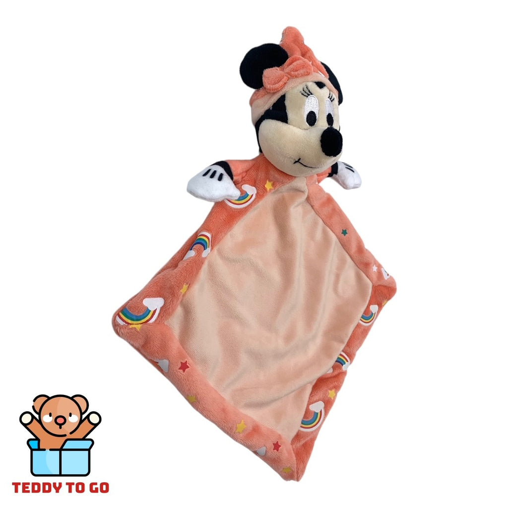 Disney Minnie Mouse glow in the dark knuffeldoekje zijaanzicht