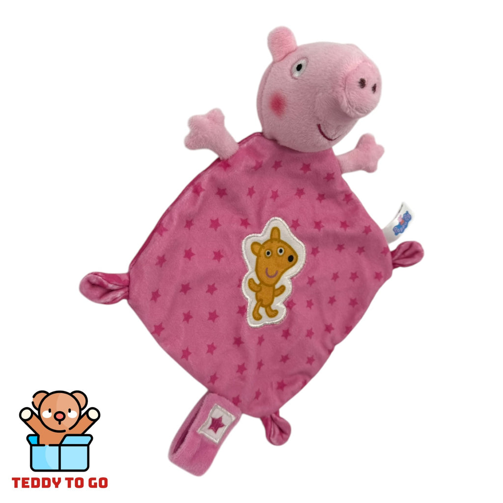 Peppa Pig knuffeldoekje zijaanzicht