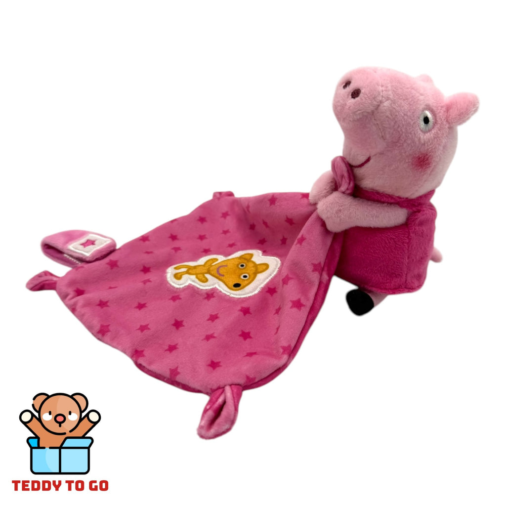 Peppa Pig knuffeldoekje zijaanzicht