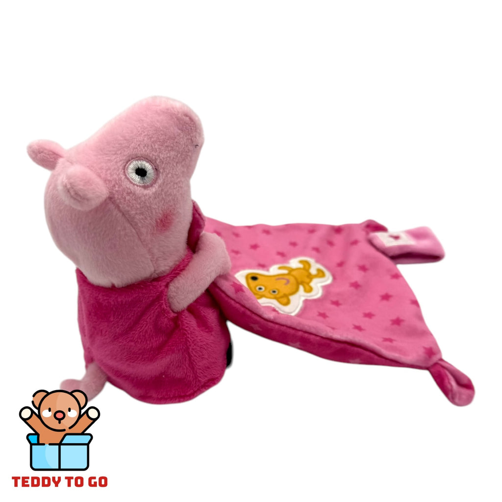 Peppa Pig knuffeldoekje zijkant