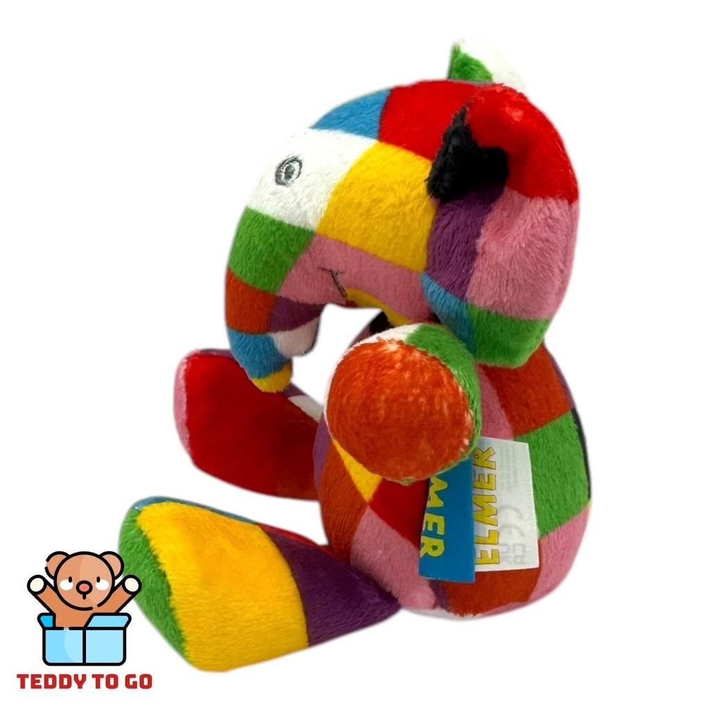 Elmer rammelaar knuffel zijkant