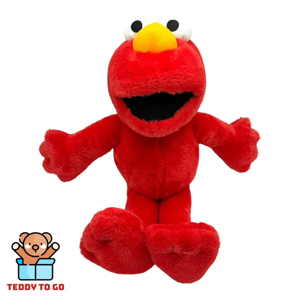 Sesamstraat Elmo knuffel voorkant
