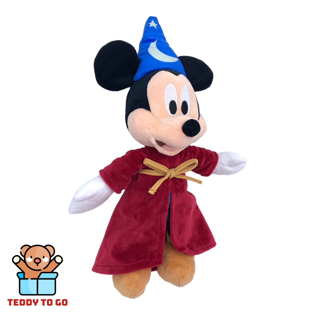 Disney Fantasia Mickey Mouse knuffel zijaanzicht