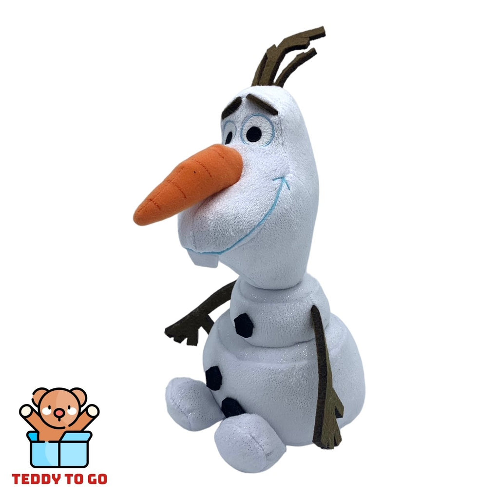 Disney Ty Frozen Olaf knuffel zijaanzicht