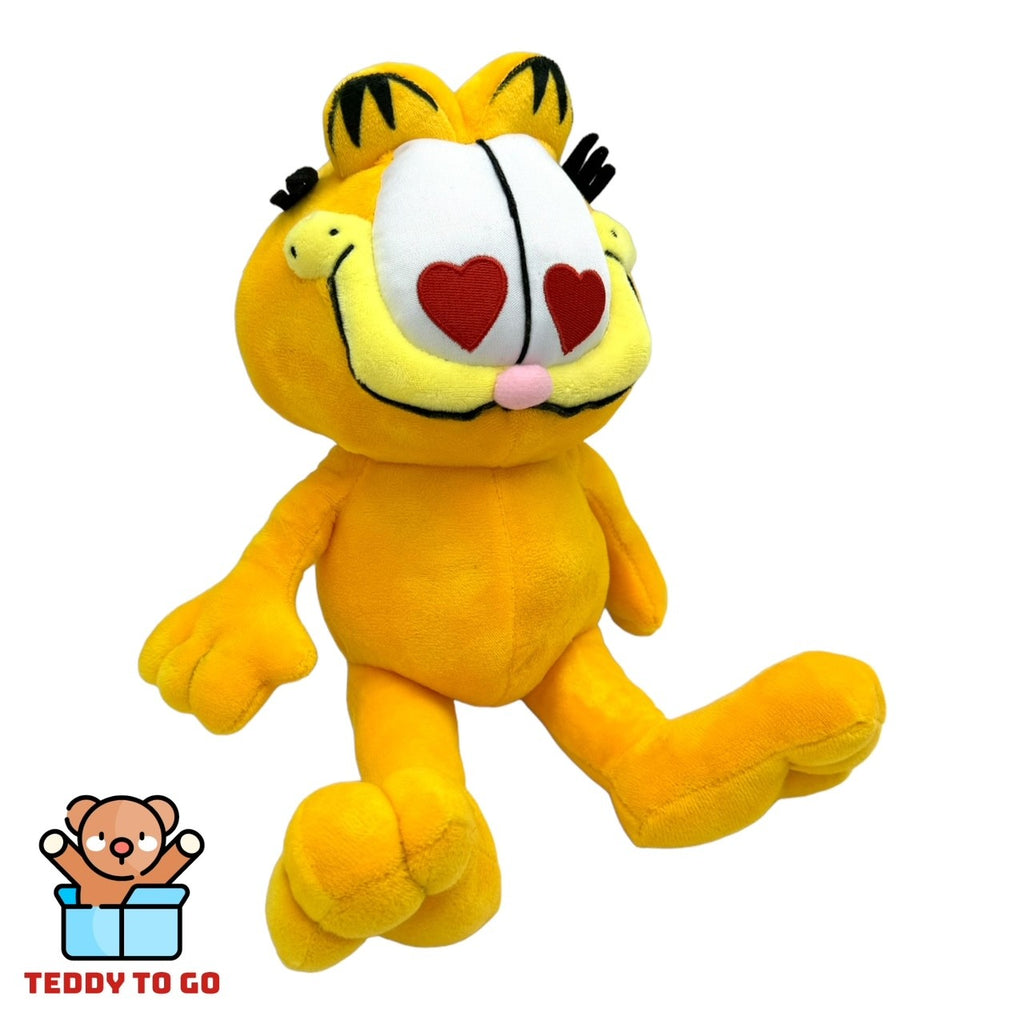 Garfield knuffel zijaanzicht