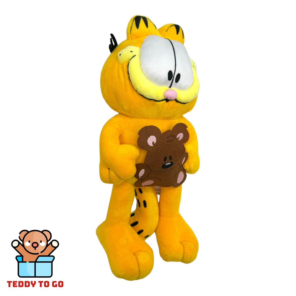 Garfield met Pooky knuffel zijaanzicht