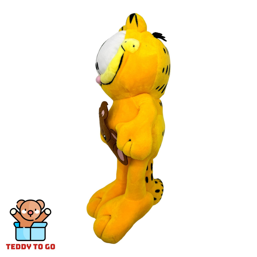 Garfield met Pooky knuffel zijkant