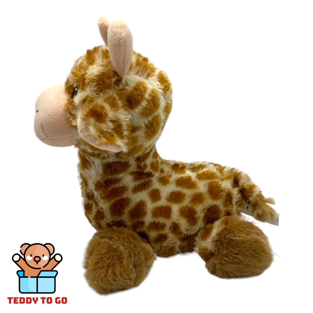 Giraffe knuffel zijkant