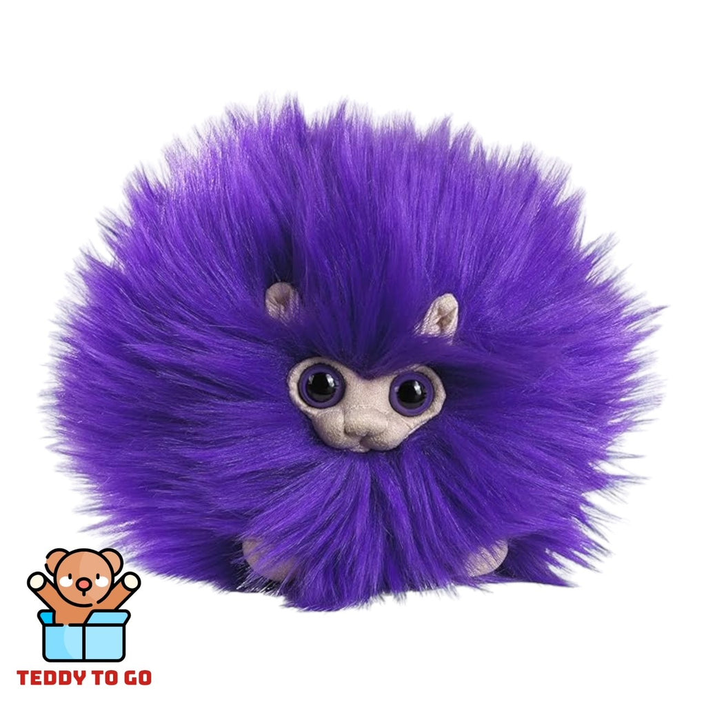 Harry Potter Pygmy Puff knuffel paars voorkant