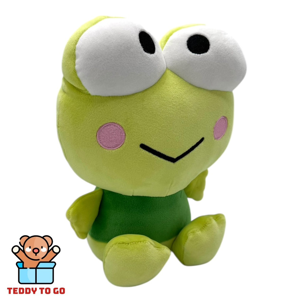 Hello Kitty & Friends Keroppi knuffel zijaanzicht