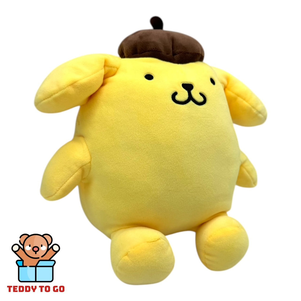 Hello Kitty & friends Pompompurin knuffel zijaanzicht