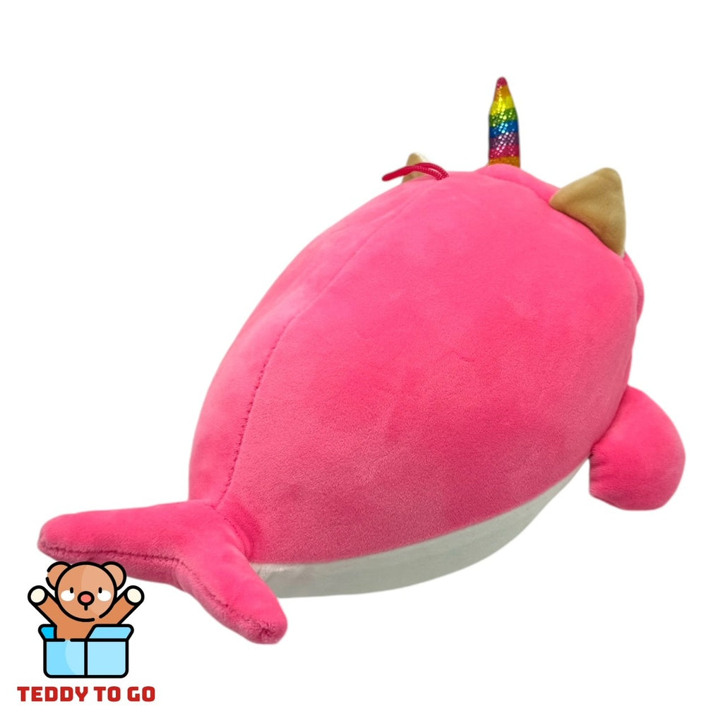 Kawaii Vis knuffel roze achterkant