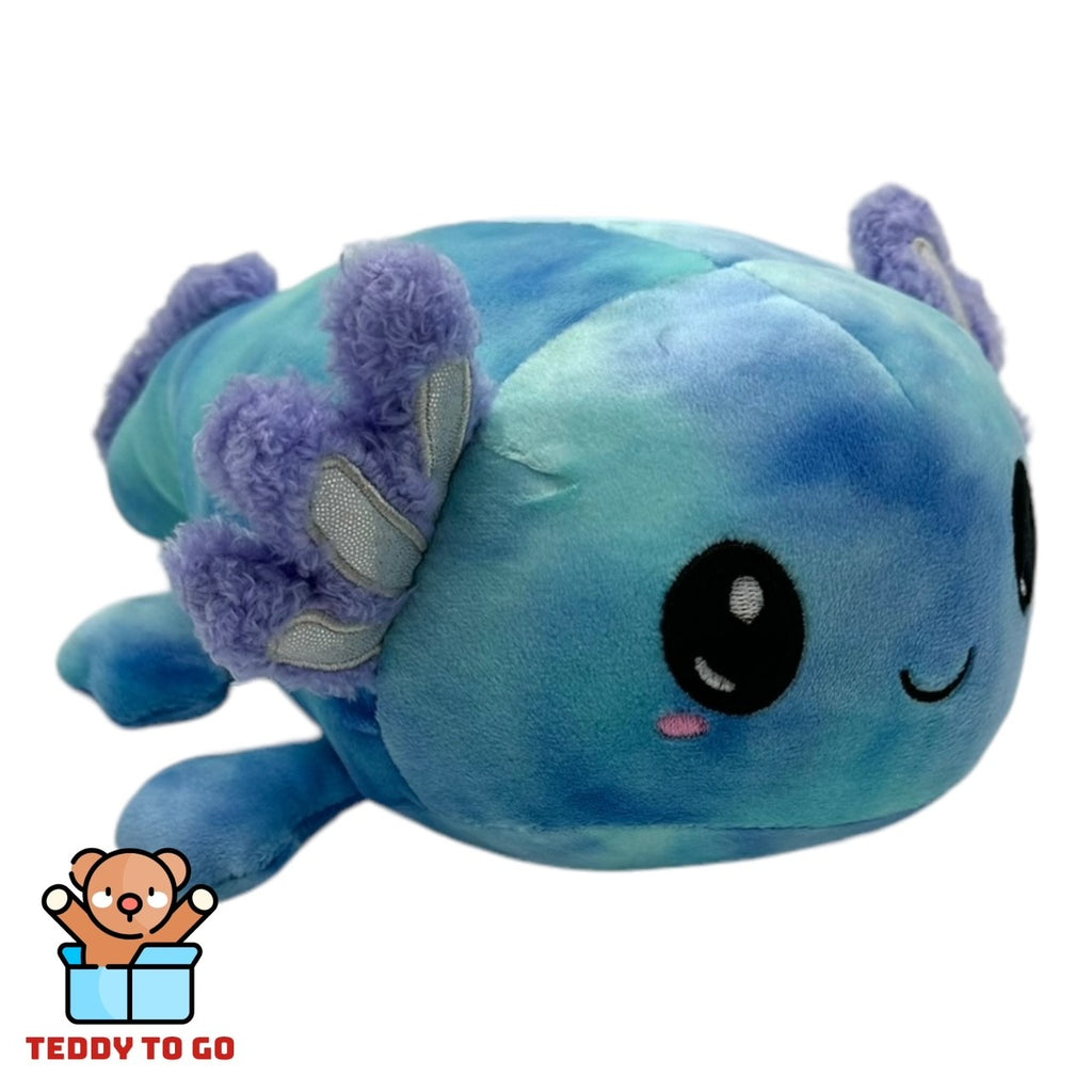 Kawaii Axolotl knuffel zijaanzicht