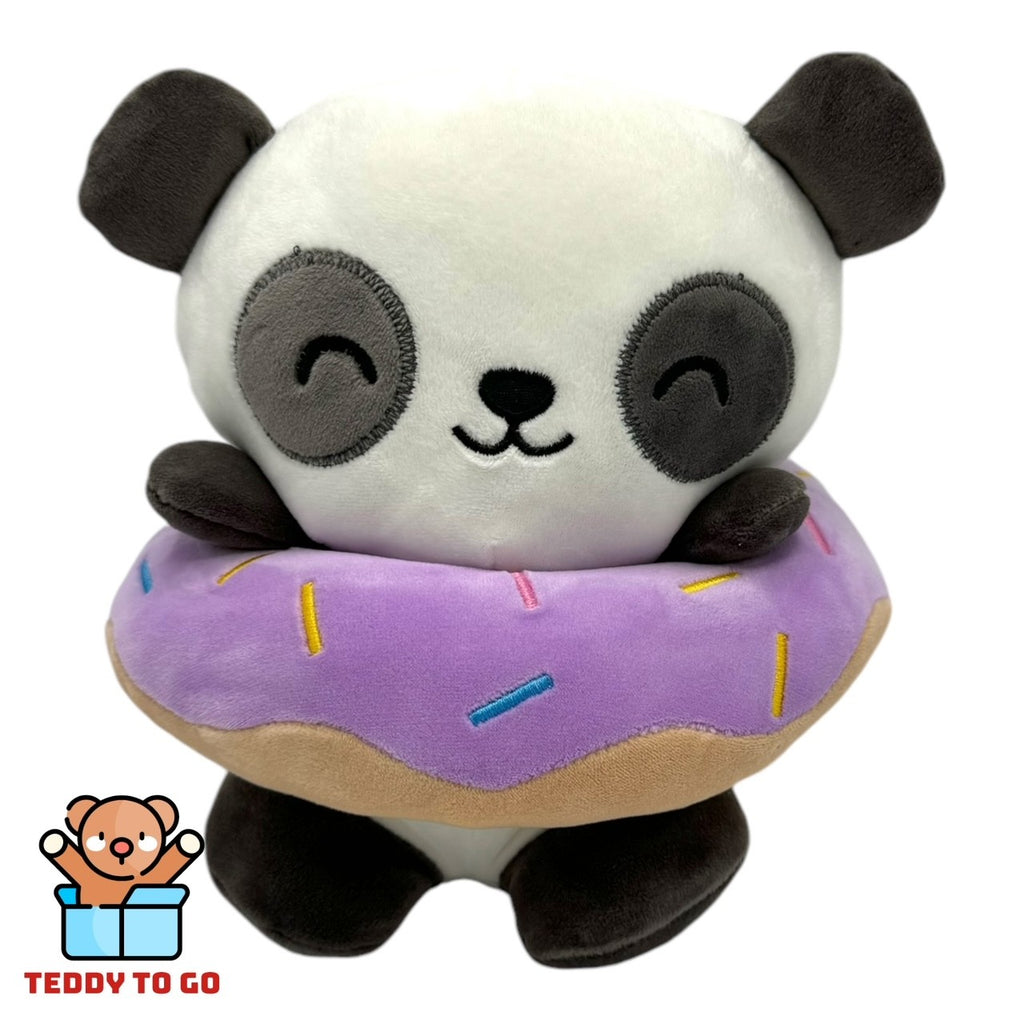 Kawaii Kuties Donut Panda knuffel voorkant