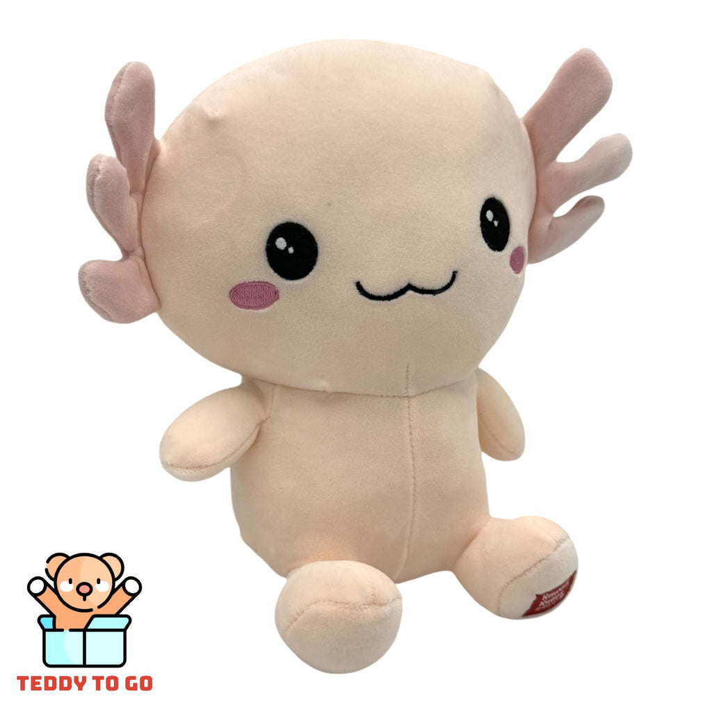 Kawaii Kuties Axolotl knuffel zijaanzicht