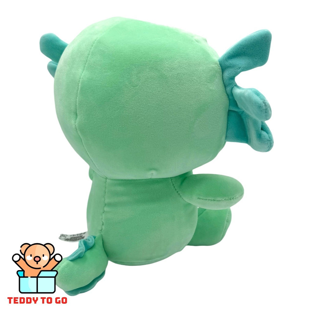 Kawaii Kuties Axolotl groen knuffel achterkant