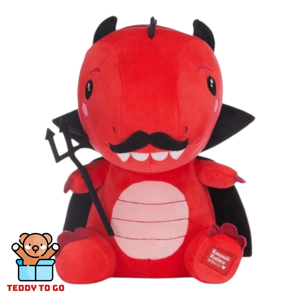 Halloween Kawaii Kuties Duiveltje Dino knuffel