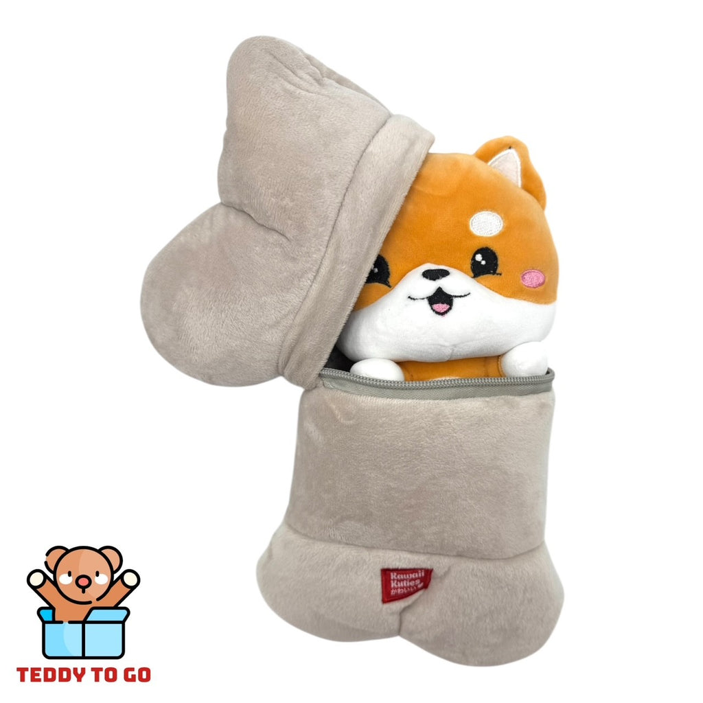 Kawaii Kuties Zip Combies Hond knuffel voorkant