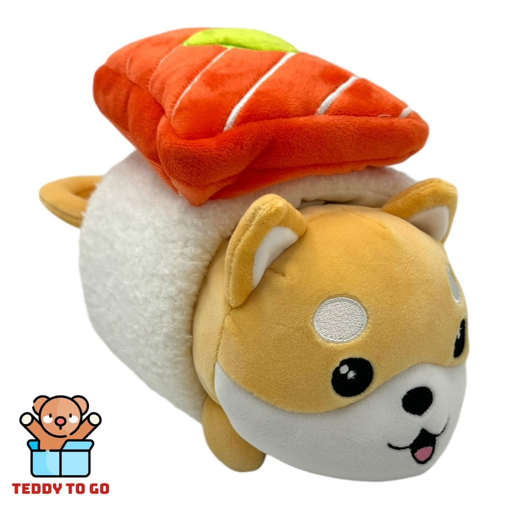 Kawaii Kuties Sushi Roll Corgi knuffel zijaanzicht