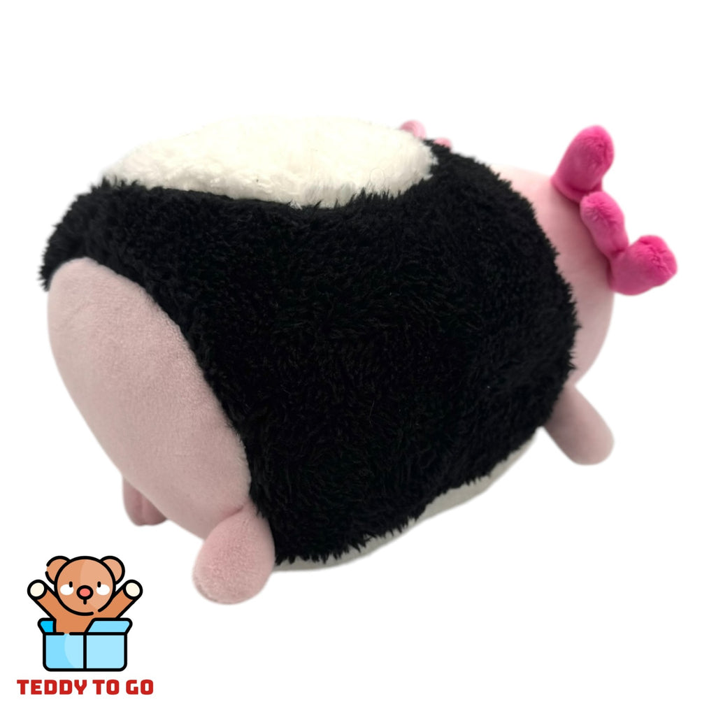 Kawaii Sushi Roll Axolotl knuffel achterkant