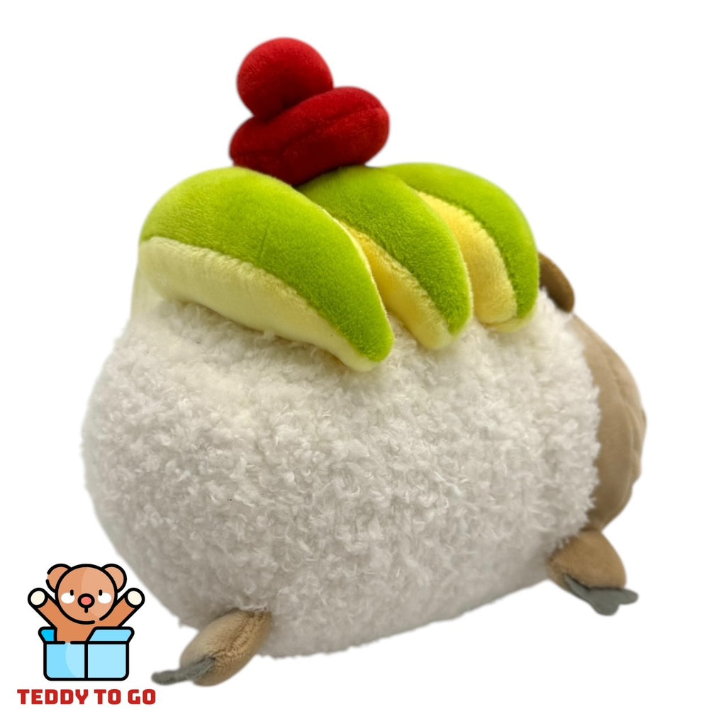 Kawaii Sushi Roll Luiaard knuffel achterkant