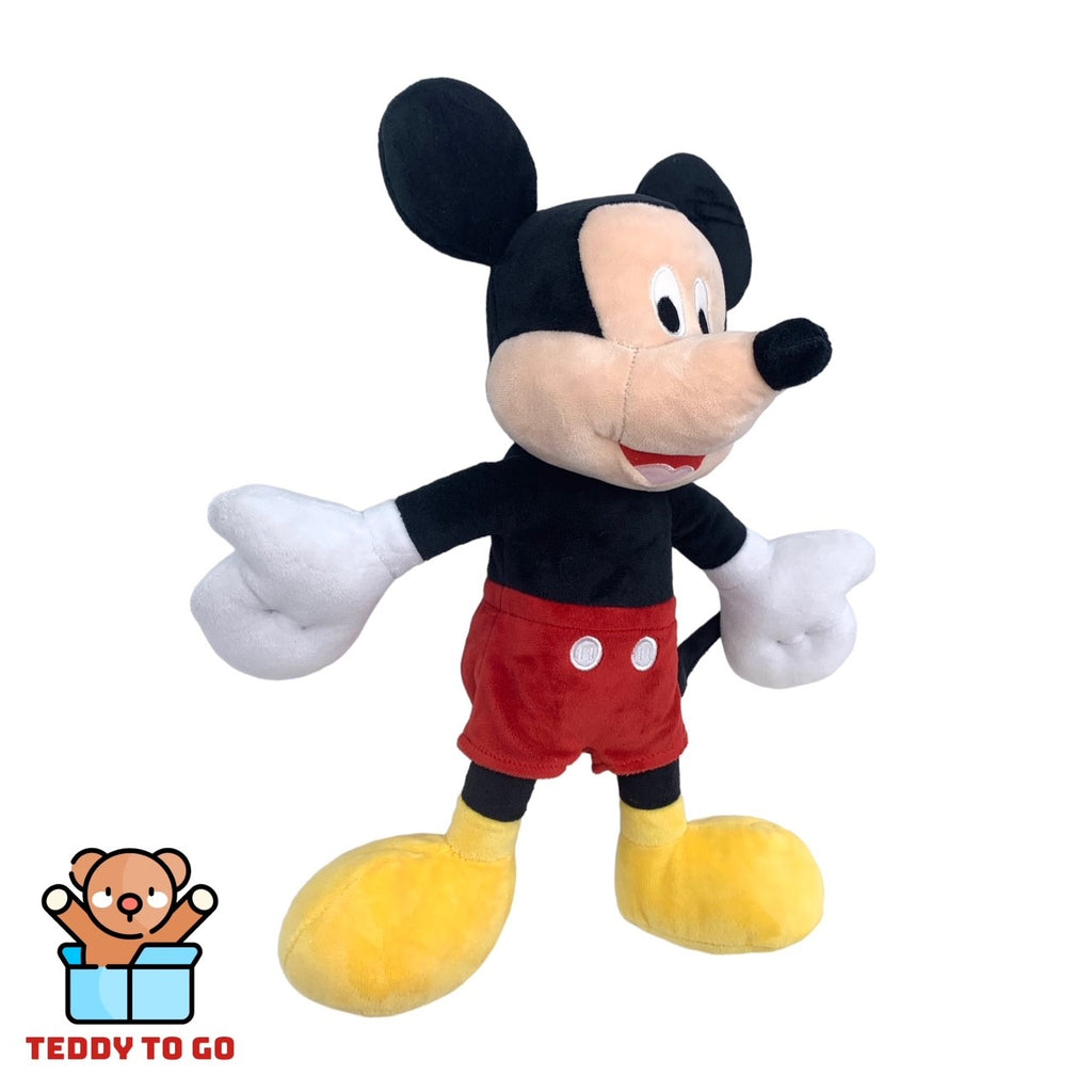 Disney Mickey Mouse knuffel zijaanzicht