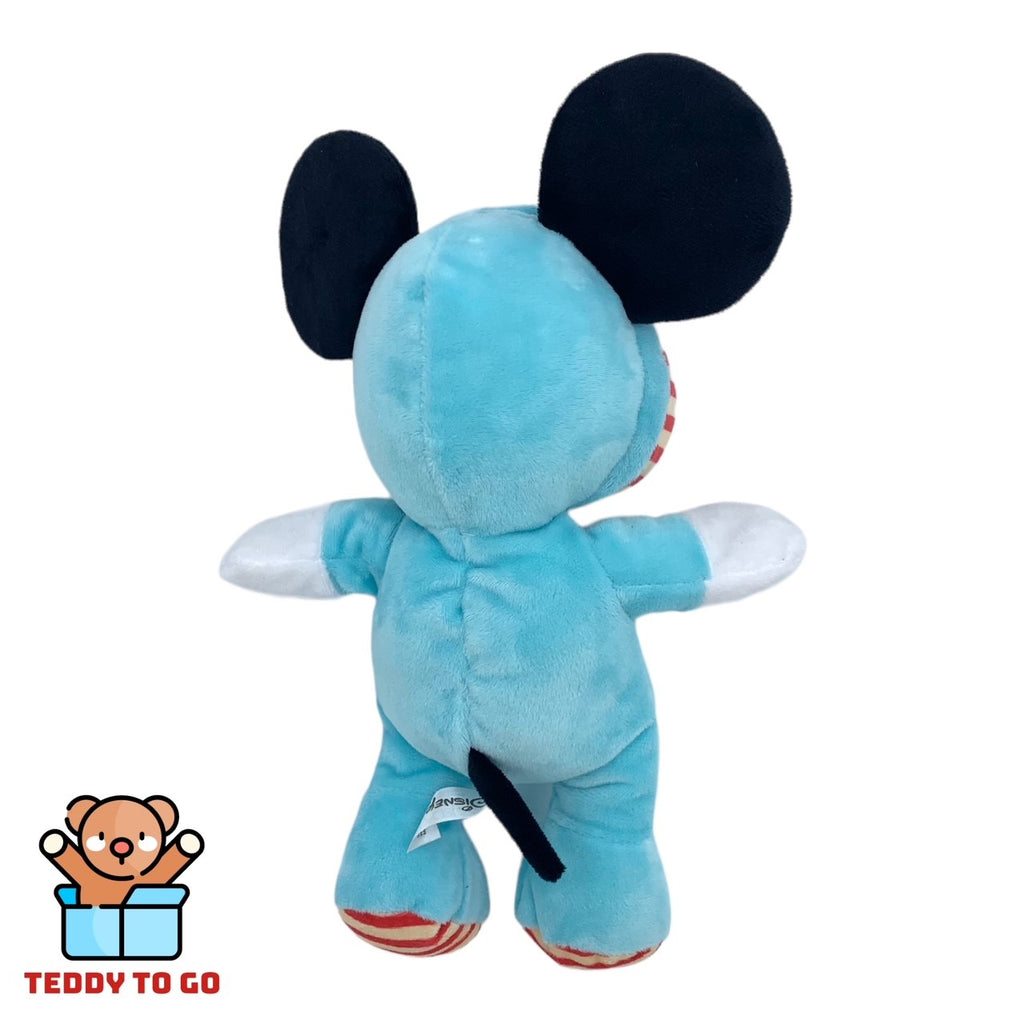 Disney Mickey Mouse in pyjama knuffel achterkant
