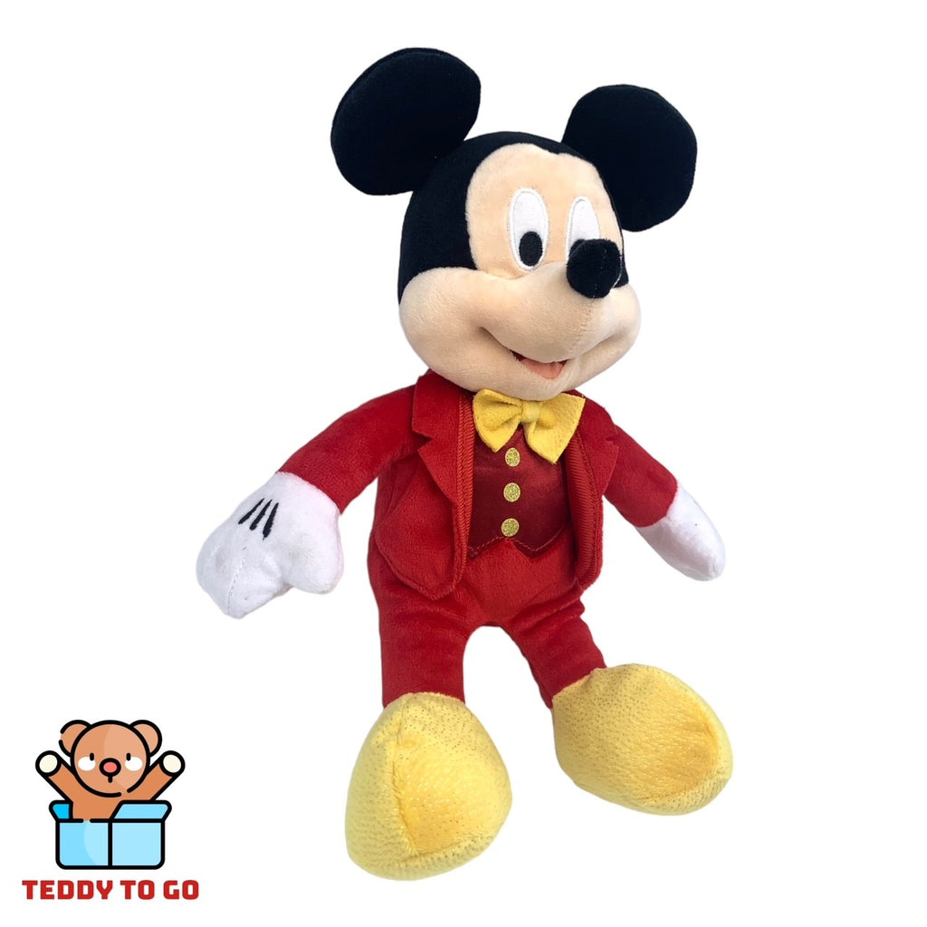 Disney Sparkley Mickey Mouse knuffel zijaanzicht