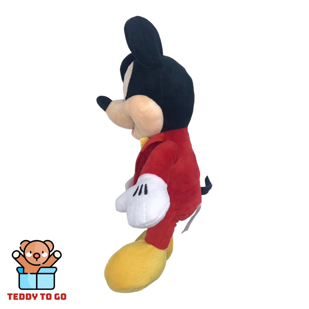 Disney Sparkley Mickey Mouse knuffel zijkant