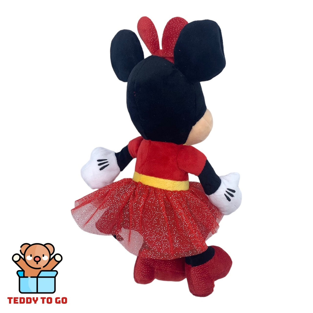 Disney Sparkley Minnie Mouse knuffel achterkant