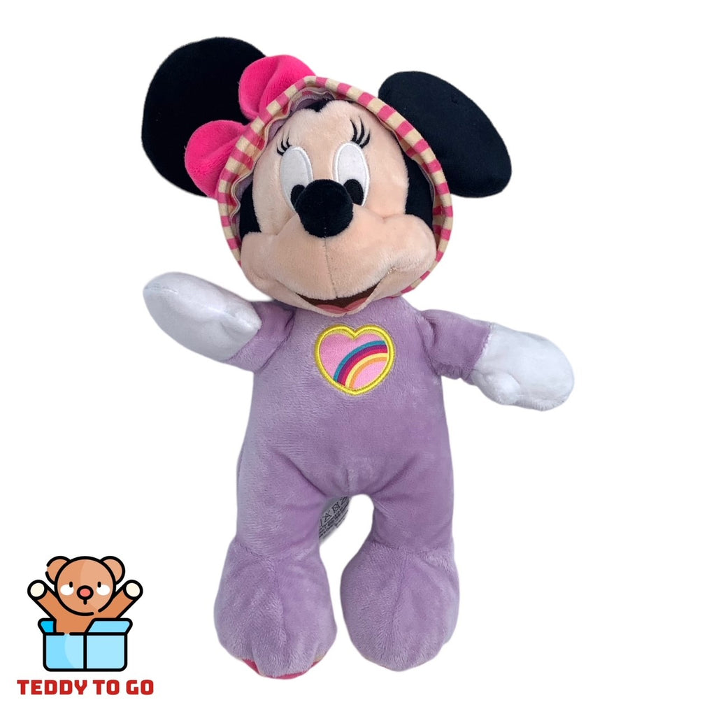 Disney Minnie Mouse in pyjama knuffel voorkant