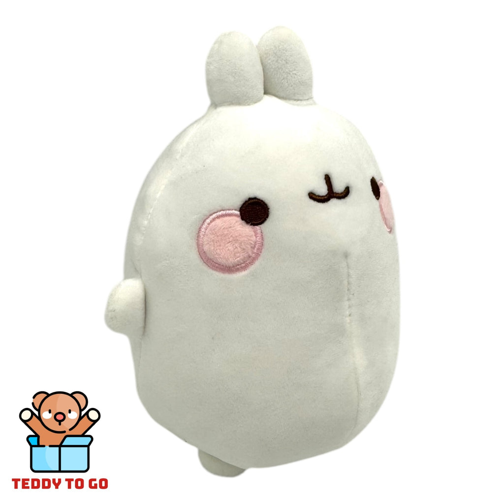 Molang knuffel zijaanzicht