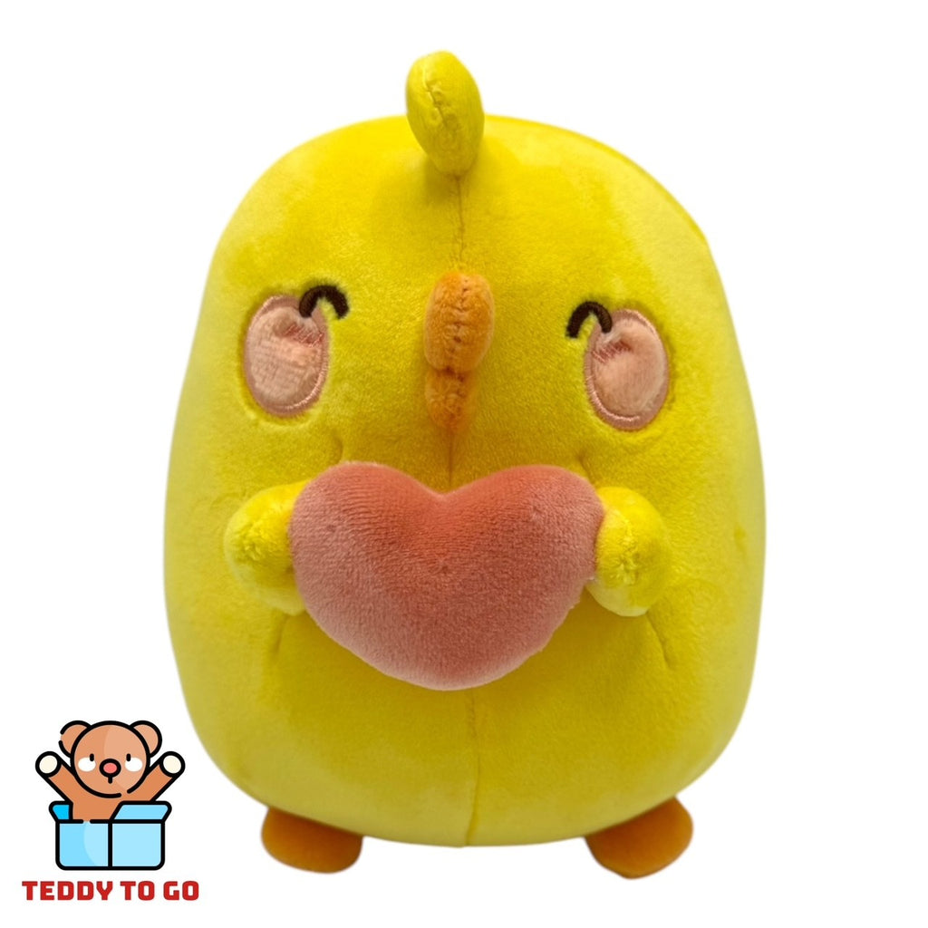 Molang Piu Piu met Hart knuffel voorkant