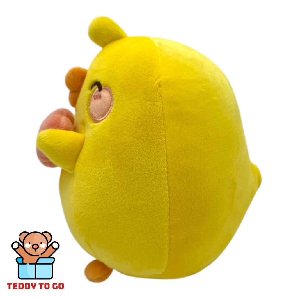 Molang Piu Piu met Hart knuffel zijkant