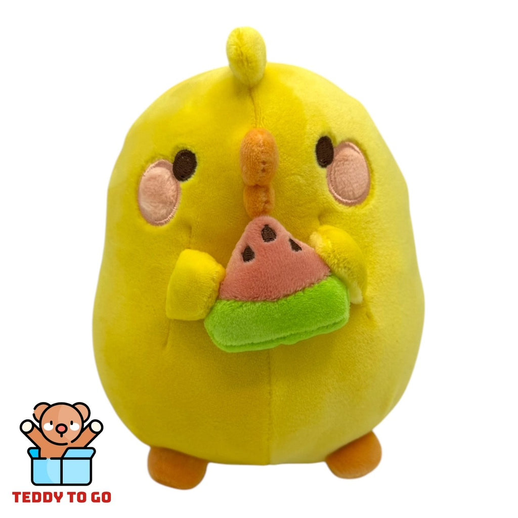 Molang Piu Piu met Watermeloen knuffel voorkant