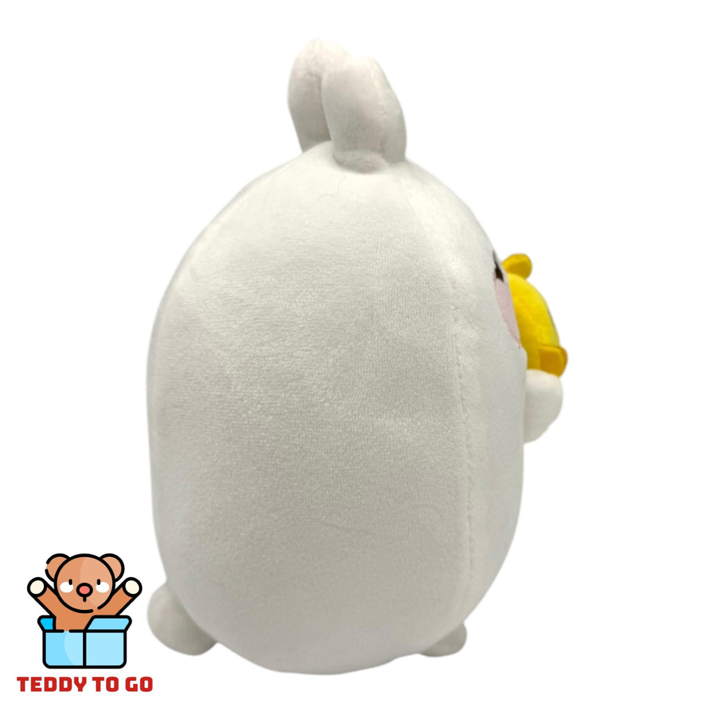 Molang met Piu Piu knuffel achterkant