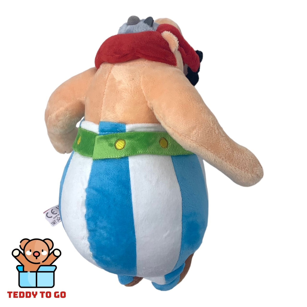 Asterix & Obelix Obelix knuffel achterkant