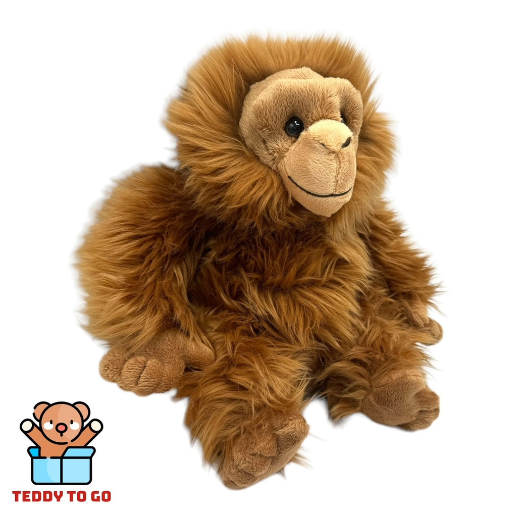 Orangutan knuffel zijaanzicht